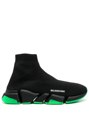 Balenciaga Zapatilla Speed j'Negro green