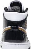 Air Jordan 1 Mid Patent SE 'Negro Oro'