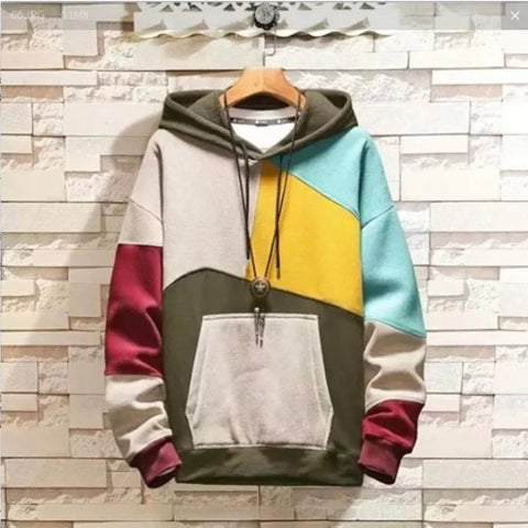 Sudadera multisex sueter olgado de retales