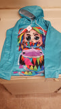 Sudadera Rapero 69 Con Estampado 3D Blue