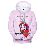 Sudadera Rapero 69 Con Estampado 3D Pink