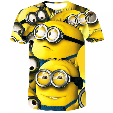 Playera Con Estampado 3D Miniums