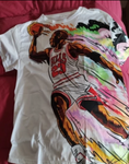 Camiseta De Baloncesto Con Estampado 3D Multicolor (verano)