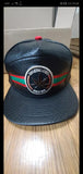 Gorra PANGKB Cuero Negro Hip-Hop