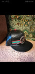 Gorra PANGKB Cuero Negro Hip-Hop