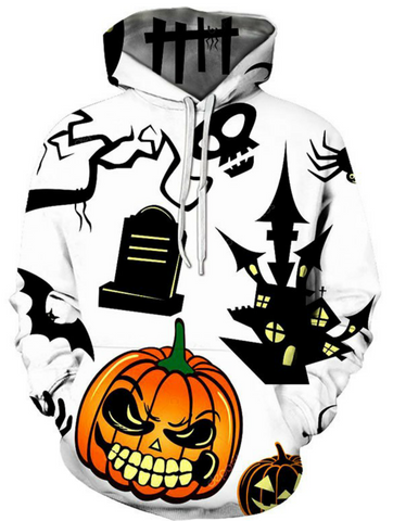 Sudadera Halloween Graffiti Pumpkin